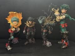 僕のヒーローアカデミア 緑谷出久 フィギュア4体セット 一番くじ 箱