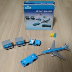 KLMオランダ航空 レトロミニカーセット - メルカリ