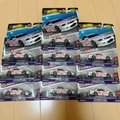 ホットウィールカスタム 日産 シルビア 180sx 青☆自作☆深リム