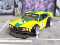 ホットウィールカスタム トヨタ 80スープラ ロケバニ ☆深リム☆トミカ