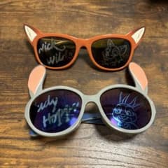 ズートピア ニック・ワイルド ジュディ・ホップス サングラス - メルカリ