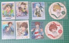 あんスタ 限定招募ポラロイド アニカフェコースター 守沢千秋 南雲鉄虎