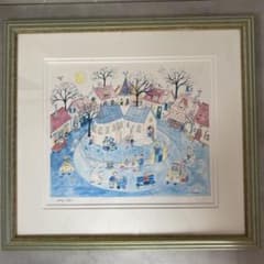 Clyv クリーブ 版画 村の結婚式 255of600 - メルカリ