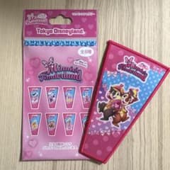 ディズニーパルパルーザ ミニーのファンダーランド ワッペン2点 まとめ