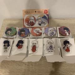 犬夜叉 かごめ 殺生丸 桔梗 トレーディングアクリルキーホルダー 缶