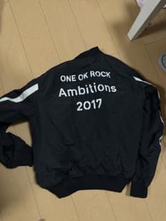 美品】ワンオク ONE OK ROCK ambitions ma-1 Mサイズ - メルカリ
