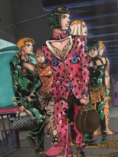 美品】ジョジョ 複製原画 ブチャラティチーム Ver. - メルカリ