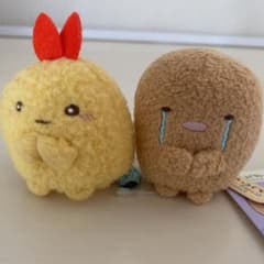 すみっコぐらし てのりぬいぐるみセット とんかつ えびふらいのしっぽ