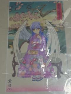 Angel Beats! 浮世絵木版画 桜花下天使之図 立華かなで - メルカリ