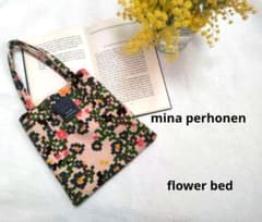 美品 mina perhonen ミナペルホネン バッグ flower bed - メルカリ