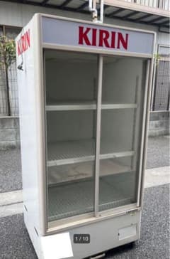 キリン サンデン 業務用ショーケース冷蔵庫 - メルカリ