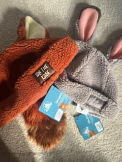 新品タグ付 ズートピア ファンキャップ ニック ジュディ 香港