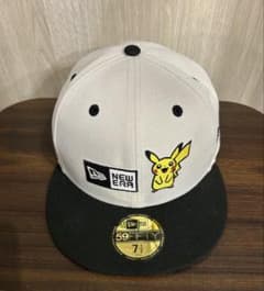 美品【ニューエラ】59FIFTY ポケモン ピカチュウ 7 1/2 キャップ