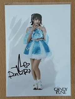 CANDYTUNE 福山梨乃 生写真サイン入り - メルカリ