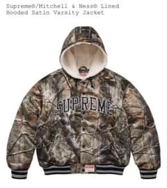 Supreme Hooded Satin Varsity Jacket XXL - メルカリ