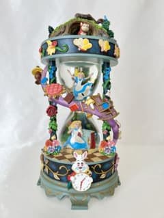 不思議の国のアリス スノーグローブ スノードーム オルゴール ライト