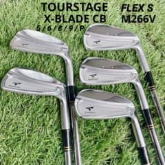 TOURSTAGE 名作 X-BLADE CB アイアンセット M266V S - メルカリ