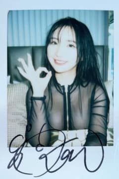 楪カレン 直筆サイン入りチェキ - メルカリ