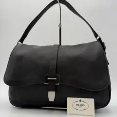 PRADA レザーナイロン ワンショルダーバッグ 黒 y2k 00s - メルカリ