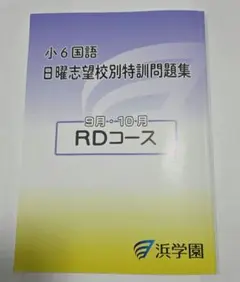 2026年最新】浜学園 小6 志望校別特訓問題集の人気アイテム - メルカリ
