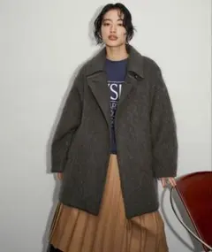 2026年最新】adam et rope' femme モヘヤシャギーミドルコートの人気