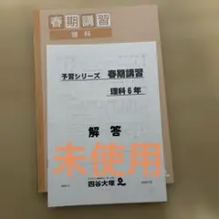 2026年最新】四谷大塚春期講習6年の人気アイテム - メルカリ