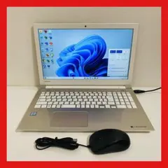 初心者向✨快適・カメラ付・スリム✨シルバー✨すぐ使えるノート