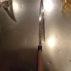 本焼き柳刃包丁 鳥取因幡寅鍛冶 - メルカリ