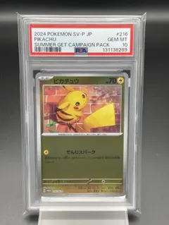 2026年最新】火消し姿のピカチュウ psa10の人気アイテム - メルカリ