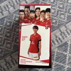 2025 浦和レッズ トレーディングカード 直筆サインカード 藤﨑智子