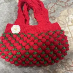2026年最新】手編みいちごバッグの人気アイテム - メルカリ