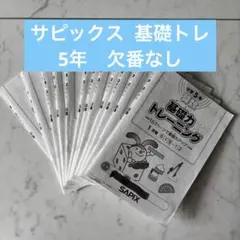 2026年最新】サピックス 基礎力トレーニング 5年の人気アイテム - メルカリ