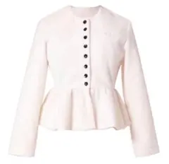 2026年最新】bibiy ペプラムカーディガン ピンクの人気アイテム - メルカリ