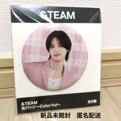 2026年最新】&TEAM k 缶バッジの人気アイテム - メルカリ
