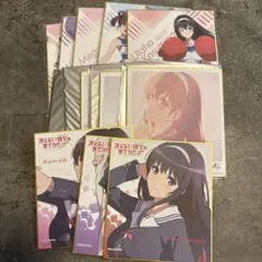 2026年最新】冴えない彼女の育てかた 色紙の人気アイテム - メルカリ