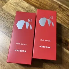MATERRA 81 ハチイチ リッチセラム 美容液 28ml セット - メルカリ