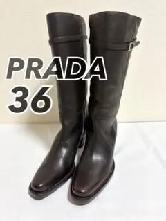 2026年最新】PRADA ロングブーツの人気アイテム - メルカリ