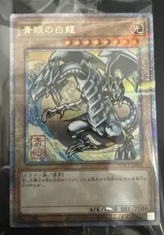 ブルーアイズ・ホワイトドラゴン 青眼の白龍 ゴールドレア PSA10