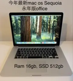 2026年最新】macbook pro 2015 13インチ 512gbの人気アイテム - メルカリ