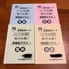 2026年最新】早稲アカ 正月特訓の人気アイテム - メルカリ