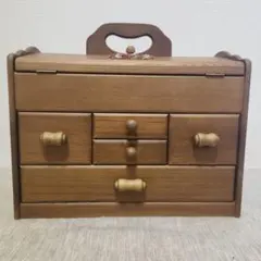 2026年最新】レトロ 木製 裁縫箱の人気アイテム - メルカリ