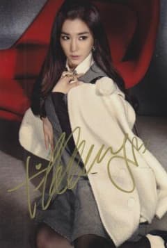 少女時代TTS テヨンソヒョンティパニ サイン直筆トレカ