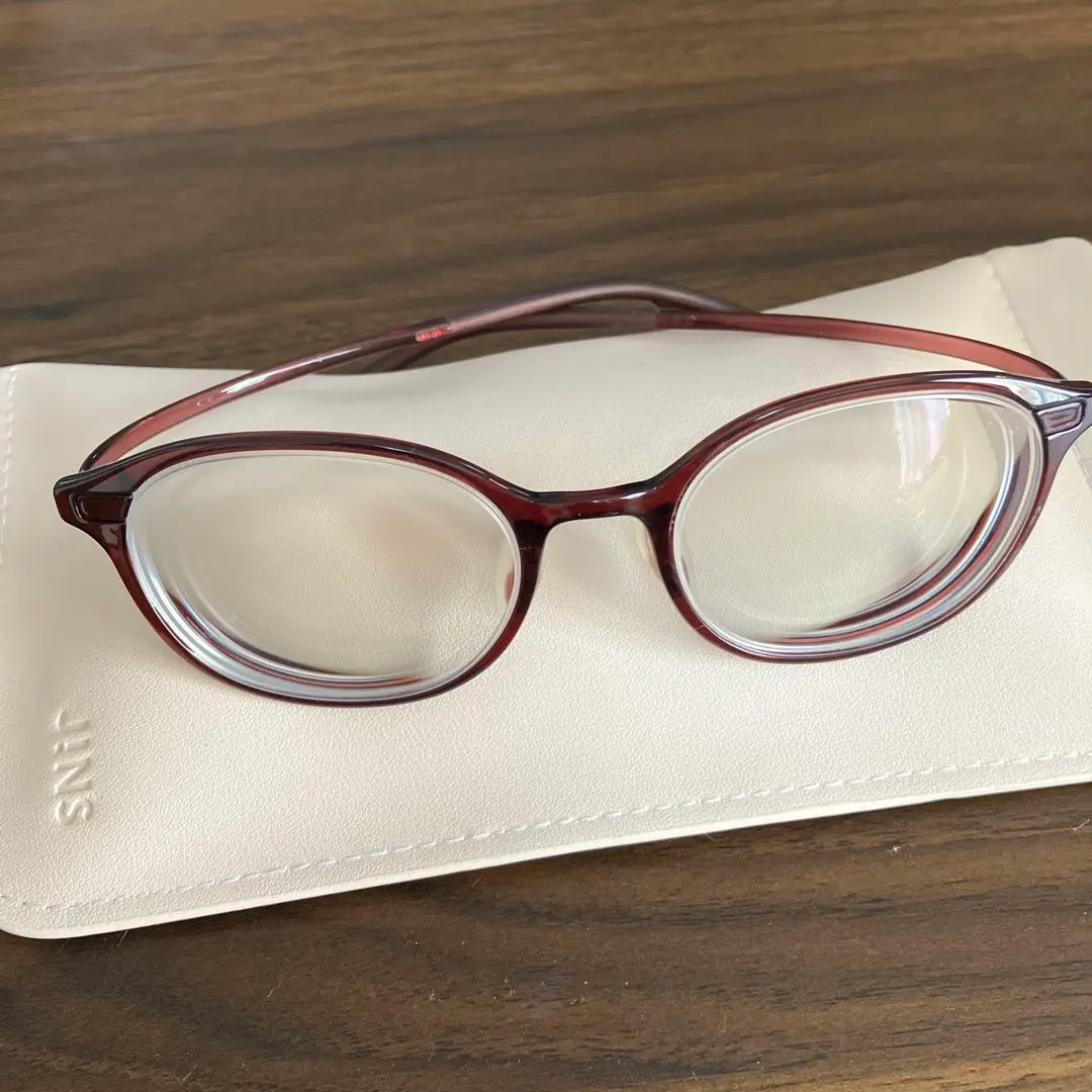 2026年最新】JINS カラー：レッド系 メガネの人気アイテム - メルカリ