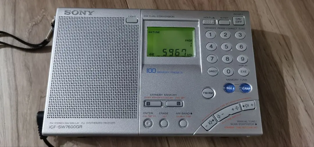 2026年最新】sony icf－sw7600gr fmラジオの人気アイテム - メルカリ