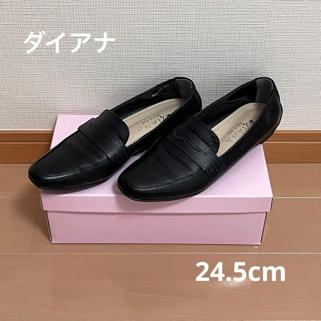 2026年最新】DIANA WELL FIT カラー：ブラック系 ローファー・革靴の