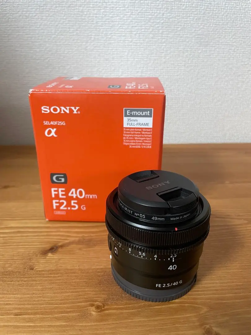 2026年最新】FE 40mm F2.5 G SEL40F25Gの人気アイテム - メルカリ