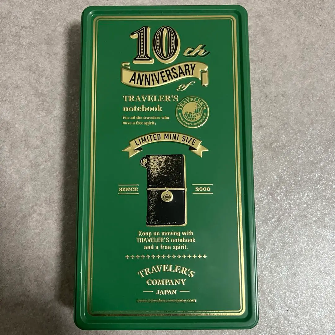 2026年最新】トラベラーズノート ミニ 10周年缶セットの人気アイテム