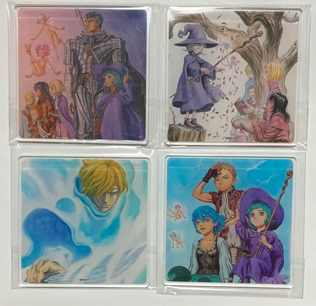 ベルセルク アクリルコースター ガッツ キャスカ ゾッド シールケ