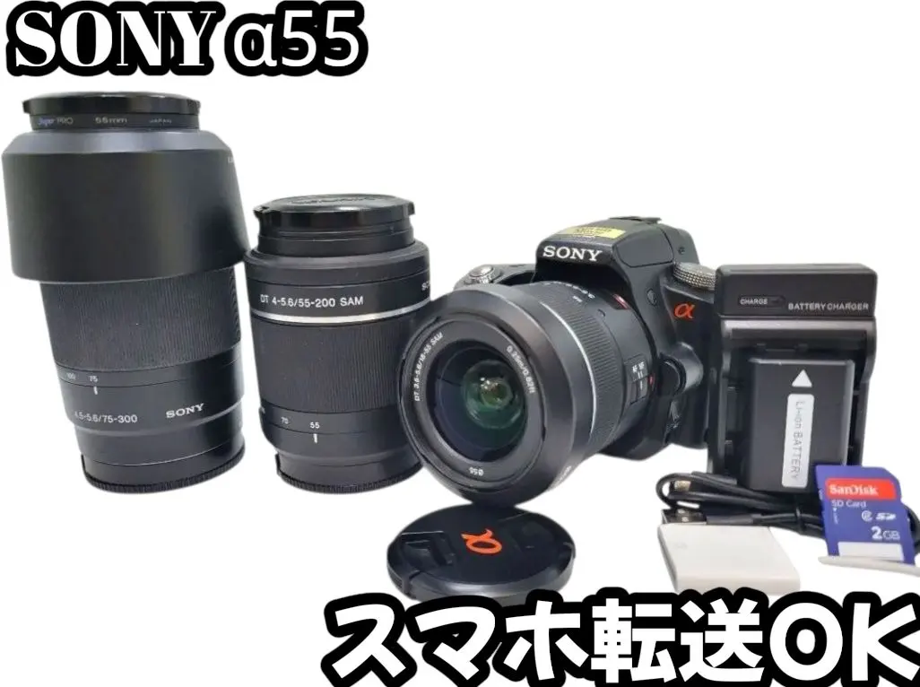 2026年最新】α55 SLT-A55Vの人気アイテム - メルカリ