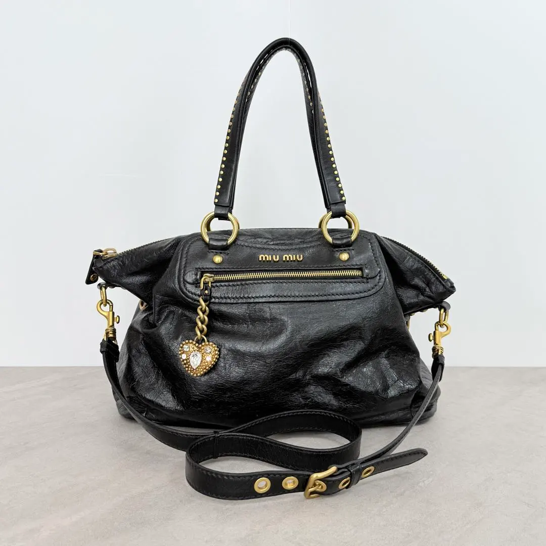 2026年最新】ミュウミュウ ハンドバッグ ハートチャームの人気アイテム